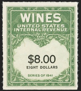Sale 1140, Lot 1367, Revenues, Wine Stamps