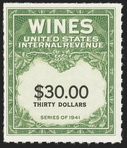 Sale 1140, Lot 1368, Revenues, Wine Stamps