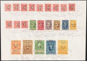 Sale 1140, Lot 1373, Revenues, Silver Tax
