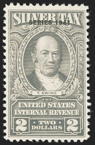 Sale 1140, Lot 1386, Revenues, Silver Tax