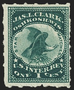 Sale 1140, Lot 1410, Revenues, Private Die Proprietary