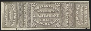 Sale 1140, Lot 1413, Revenues, Private Die Proprietary