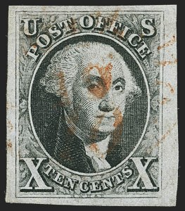Sale 1140, Lot 298, 1847 Issue (Scott 1-2)