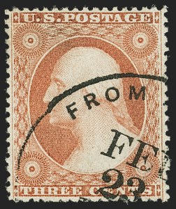 Sale 1140, Lot 369, 1c-3c 1857-60 Issue (Scott 18-26A)