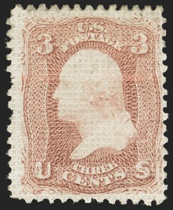 Sale 1140, Lot 437, 1867-68 Grilled Issue (Scott 79-101)