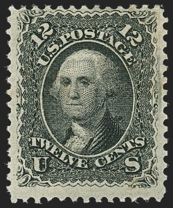 Sale 1140, Lot 449, 1867-68 Grilled Issue (Scott 79-101)