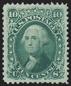 Sale 1140, Lot 453, 1867-68 Grilled Issue (Scott 79-101)