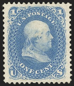 Sale 1140, Lot 458, 1875 Re-Issue of 1861-66 Issue (Scott 102-111)