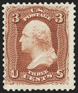 Sale 1140, Lot 462, 1875 Re-Issue of 1861-66 Issue (Scott 102-111)