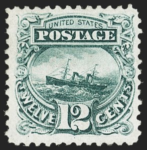 Sale 1140, Lot 508, 1875 Re-Issue of 1869 Pictorial Issue (Scott 123-133a)