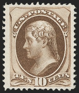 Sale 1140, Lot 523, 1870-71 National Bank Note Co. Issues (Scott 134-155)