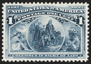 Sale Number 1140, Lot Number 591, 1c-50c 1893 Columbian Issue (Scott 230-240) Sale Number 1140, Lot Number 591, 1c-50c 1893 Columbian Issue (Scott 230-240)
