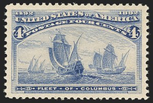 Sale Number 1140, Lot Number 597, 1c-50c 1893 Columbian Issue (Scott 230-240) Sale Number 1140, Lot Number 597, 1c-50c 1893 Columbian Issue (Scott 230-240)