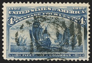 Sale 1140, Lot 601, 1c-50c 1893 Columbian Issue (Scott 230-240)