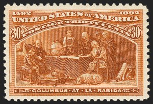 Sale 1140, Lot 611, 1c-50c 1893 Columbian Issue (Scott 230-240)