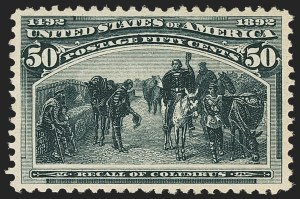Sale Number 1140, Lot Number 614, 1c-50c 1893 Columbian Issue (Scott 230-240) Sale Number 1140, Lot Number 614, 1c-50c 1893 Columbian Issue (Scott 230-240)