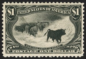 Sale 1140, Lot 702, $1.00-$2.00 1898 Trans-Mississippi Issue (Scott 292-293), $1.00 Trans-Mississippi (292) Sale 1140, Lot 702, $1.00-$2.00 1898 Trans-Mississippi Issue (Scott 292-293)