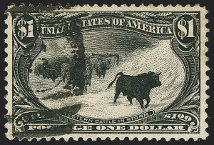 Sale 1140, Lot 708, $1.00-$2.00 1898 Trans-Mississippi Issue (Scott 292-293)