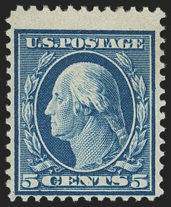 Sale 1140, Lot 794, 1909 Bluish Paper Issue (Scott 357-366)