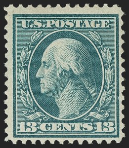 Sale 1140, Lot 798, 1909 Bluish Paper Issue (Scott 357-366)