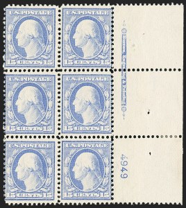 Sale 1140, Lot 819, 1910-13 Washington-Franklin Issue (Scott 374-396)