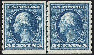 Sale 1140, Lot 827, 1910-13 Washington-Franklin Issue (Scott 374-396)