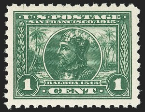 Sale 1140, Lot 839, 1913-15 Panama-Pacific Issue (Scott 397-404)