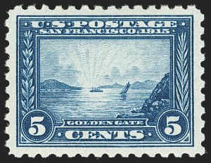 Sale 1140, Lot 840, 1913-15 Panama-Pacific Issue (Scott 397-404)