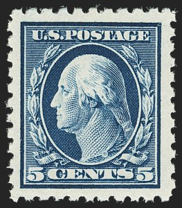 Sale 1140, Lot 852, 1912-15 Washington-Franklin Issue (Scott 405-461)