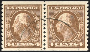 Sale 1140, Lot 870, 1912-15 Washington-Franklin Issue (Scott 405-461)