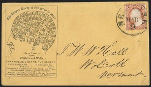 Sale 1144, Lot 111, 3c 1851-56 Issue, Dull Red & Shades (Scott 11-11A)