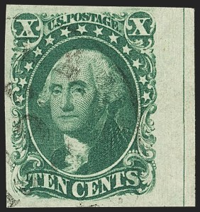 Sale 1144, Lot 127, 10c 1855 Issue (Scott 13-16)