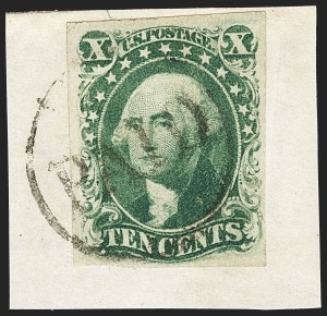 Sale 1144, Lot 132, 10c 1855 Issue (Scott 13-16)