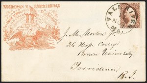 Sale 1144, Lot 147, 1851-56 Postal History: Propaganda & Campaign Covers