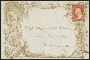 Sale 1144, Lot 79, 3c 1851-56 Issue, Orange Brown (Scott 10-10A)