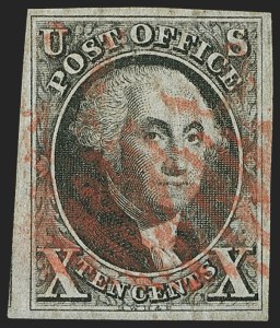 Sale 1145, Lot 310, New York Postmasters Provisional thru 1847 Issue