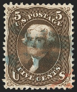 Sale Number 1145, Lot Number 357, 1861-68 Issues Sale Number 1145, Lot Number 357, 1861-68 Issues