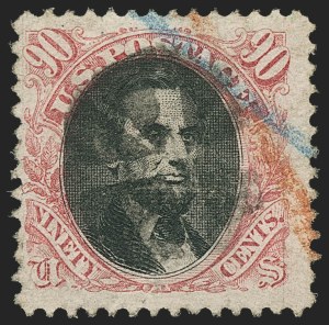 Sale 1145, Lot 386, 1869 Pictorial Issue and Re-Issue