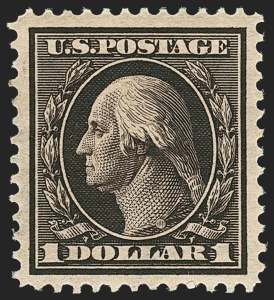 Sale 1145, Lot 446, Washington-Franklin and Later Issues