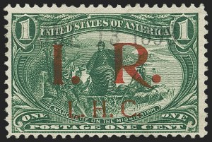 Sale 1149, Lot 204, 1898 Spanish-American War Provisional Surcharges