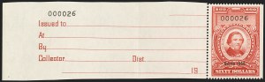 Sale 1149, Lot 258, Red Documentary Issues: Series 1953-1958, Balance