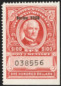 Sale 1149, Lot 280, Red Documentary Issues: Series 1953-1958, Balance