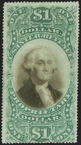 Sale 1149, Lot 292, Proprietary - Violet and Green Papers