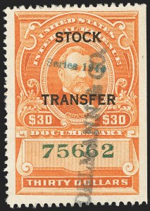 Sale 1149, Lot 317, Stock Transfer