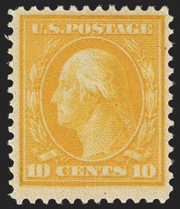 Sale 1150, Lot 1014, 1909 Bluish Paper Issue (Scott 357-366)