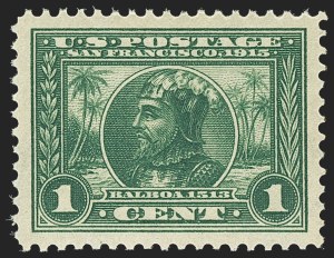 Sale 1150, Lot 1027, 1913-15 Panama-Pacific Issue (Scott 397-404)