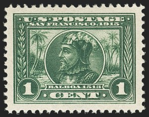 Sale 1150, Lot 1028, 1913-15 Panama-Pacific Issue (Scott 397-404)