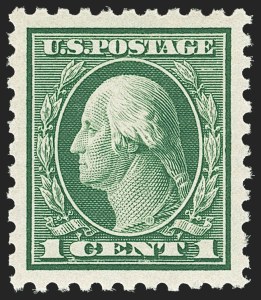 Sale Number 1150, Lot Number 1048, 1912-14 Washington-Franklin Issue (Scott 405-459)