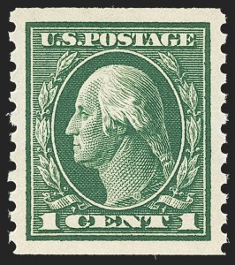 Sale Number 1150, Lot Number 1055, 1912-14 Washington-Franklin Issue (Scott 405-459) Sale Number 1150, Lot Number 1055, 1912-14 Washington-Franklin Issue (Scott 405-459)