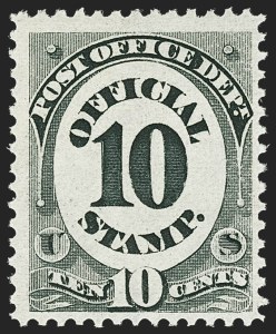 Sale 1150, Lot 1164, Officials: Agriculture thru Post Office